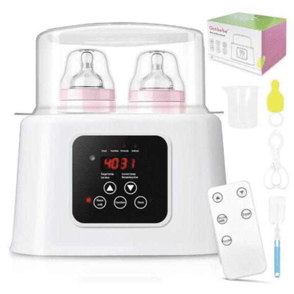 Calentador Biberones Esterilizador Para Bebé Modelo Blanco