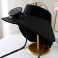 thumbnail image 1 of Gorra con visera y ventilador solar de ala ancha | Gorra transpirable para exteriores que proporciona frescura | Protección UV para acampar, pescar, hacer senderismo y asistir a festivales, 1 of 7