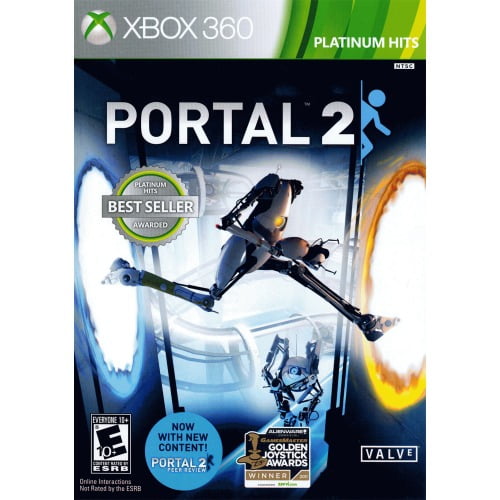 Valve Portal 2 Xbox 360 Walmart Com Walmart Com