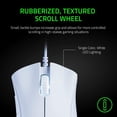 thumbnail image 4 of Razer DeathAdder Essential Mouse Gaming 6400 PPP SENSOR Blanco Universal, 4 of 5