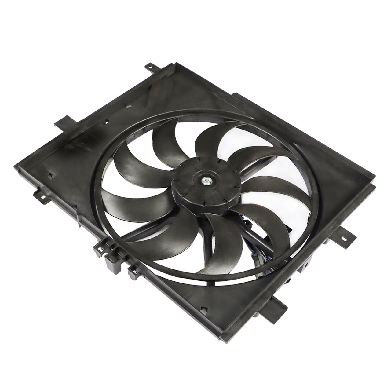Radiator Cooling Fan Assembly For 2013-2019 Toyota RAV4 (LE, SE, XLE, Hybrid) – Dual Fan – 12V – TO3115177