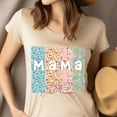 thumbnail image 4 of Mama T-Shirt for Women | Pastel Floral Gift for Mom | Cute Mother's Day Tee, Light Pink, Size 3XL, 4 of 6