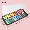 thumbnail image 3 of Cute Vibrant 24-Color Soft Pastel Set for Artists – Rich Pigments, Smooth Application, Ideal for Drawing & Blending Stationery Set, 3 of 6