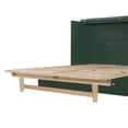 thumbnail image 2 of Queen Solid and Stable Murphy Bed with Large Drawers (Green), 2 of 15