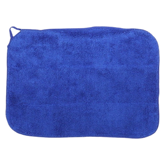 FXMLRLK 1-Pack Microfiber Cleaning Cloth, Microfiber Towels for Cars, Dishes & House, For Detailers, Chefs & Efficient Home | Scratch-Free, Lint-Free, Ultra Absorbent(Blue)