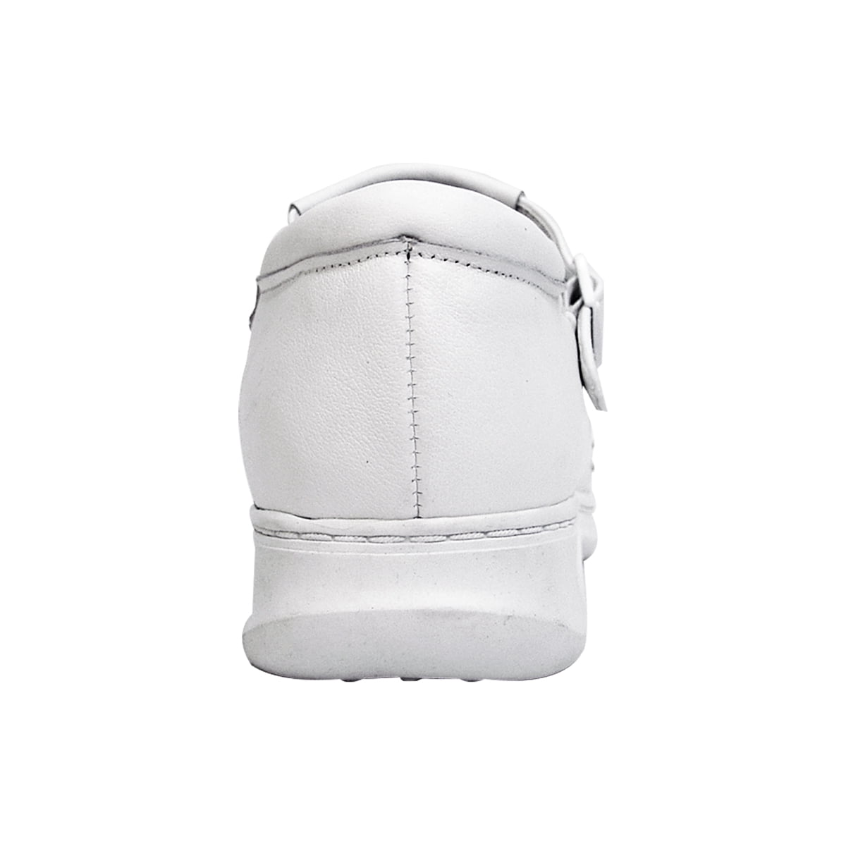 24 HOUR COMFORT Chloe Wide Width Professional Sleek Shoe WHITE 6