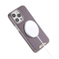 thumbnail image 2 of Magnetic Case for Apple iPhone 15 Pro Max, Compatible with Magsafe Carbon Fiber Texture Stylish Slim Fit Shockproof Drop Proof Anti-Scratch Phone Case for Apple iPhone 15 Pro Max, Purple, 2 of 8