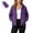 Purple, variant on Lmueinov Womens Packable Drawstring Hooded Rain Jacket Zip Up Windbreaker Lightweight Foldable Casual Outerwear with Storage Pouch for Travel Outdoor