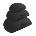 thumbnail image 1 of simhoa 3 Pcs Tapis de Micro-Ondes en Silicone Résistant à la Chaleur pour Comptoir de Bol Four Noir, 1 of 8