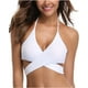 thumbnail image 1 of Sexy Halter para Mujer Bikini Push Up Parte Superior Inferior con Estampado Floral Traje de Baño de Dos Piezas Blanco - Top XL Blanco - Top XL Xishao ropa, 1 of 2