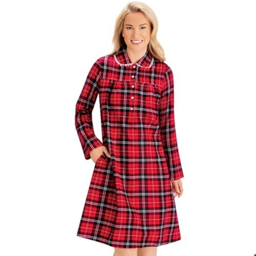 long flannel night gowns