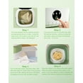 thumbnail image 6 of Daretodo Portable Washing Machine, 13L High-Capacity for Underwear, Baby Clothes and Socks,Complimentary drain basket and drain pipe,for family, apartment, travel, dormitory, 6 of 13