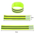 thumbnail image 7 of Windfall Self-Adhesive Reflective Ankle Bands (2Pcs/1 Pair) | High Visibility and Safety for Jogging/Cycling/Walking | Works as Wristbands, Armband, Leg Straps | Accessories for Sports/Running Gear, 7 of 7