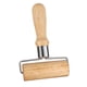 thumbnail image 5 of Rodillo de masa de madera en forma de T, manual, duradero, pequeño, para pizza Grande, 5 of 9