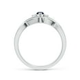 thumbnail image 2 of ANGARA Natural Marquise Sapphire and Diamond Infinity Bridal Set in 14K White Gold for Women (Size-6x3mm) | September Birthstone, Anniversary, Jewelry Gift for Women | Natural Blue Sapphire Ring, 2 of 10