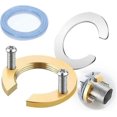 thumbnail image 1 of Faucet Fixing Kit,Faucet Accessories Faucet Installation Tool,Perfectly Fit Faucet and Sink(Gold 1pc), 1 of 5