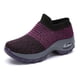 thumbnail image 2 of Zapatillas De Deporte De Punto Transpirables Para Mujer, Cómodos Zapatos Bajos Sin Cordones, Zapatos Con Colchón De Aire Para Mujer, 2 of 4