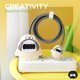 thumbnail image 1 of 20w cabezal de carga rápida de tres piezas funda protectora Apple 14 cargador funda protectora forma de dibujos animados Cable de carga para teléfono móvil funda protectora USB-C adaptador de alimenta Gao Jiahui unisex, 1 of 2