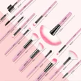 thumbnail image 4 of Juego de 10/32 brochas de maquillaje suaves y esponjosas para base de maquillaje, contorno, rubor, corrector, sombra de ojos, kit de maquillaje, herramientas de belleza para mujeres, 4 of 6