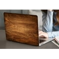 thumbnail image 5 of KSK KAISHEK Hard Shell Only for Newest MacBook Air 13 inch( Retina Display Touch ID, 2022/2021/2020/2019/2018) Model A2337 m1 A2179 A1932, USB Type-C Wood grain 72_1, 5 of 5