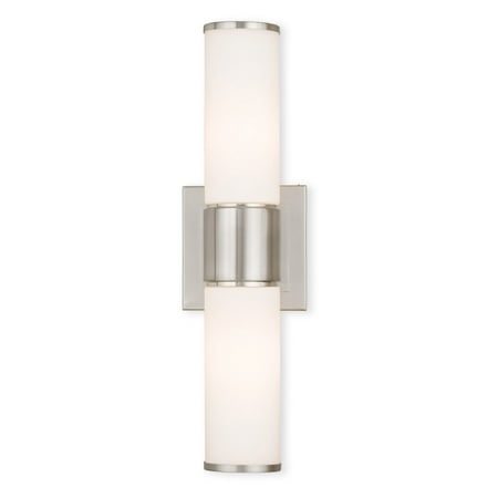 

Livex Lighting Weston 2 Light ADA Wall Sconce/ Bath Vanity