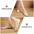 thumbnail image 2 of 1 par de mujeres zapatos planos para primavera verano cómodos zapatos puntiagudos, 2 of 6