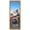 Gold, variant on 13x39 Brown Thin Bamboo Picture Frame - UV Acrylic, Foam Board Backing, Hanging Hardware
