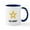 White/Navy Inside, variant on CafePress - U.S. Army® Black And Gold Logo Mugs - 11 oz Ceramic Mug - Novelty Coffee Tea Cup