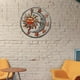 thumbnail image 3 of Placa de Decoración Escultura de Sol, Estrella para El Baño Del Jardín Del Hogar Marrón Macarena escultura para colgar en la pared, 3 of 8