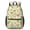 Baseballs and Crossed-1, variant on Baseballs and Crossed Bats Light Beige 17" School Backpacks for Teens,Waterproof Oxford Fabric,S-Shape Padded Straps for School,Travel,Hiking,Camping