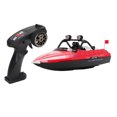 thumbnail image 3 of Electric RC Boat, 16KM/H RC Boat Control Distance 80m Safe To Play  for Pond Red,Yellow, 3 of 7