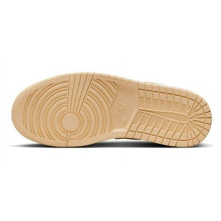 Women's Air Jordan 1 Low Sail/Yellow Ochre-Pale Vanilla