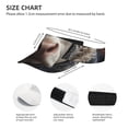 thumbnail image 3 of Daiia Surrealist Cow Pattern Sport Sun Visor Hats Visor Cap Adjustable Empty Top Baseball Cap Cotton Ball Caps for Women and Men, 3 of 7