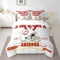 thumbnail image 2 of Erosebridal 7 Piece Bed in a Bag Twin Size Comforter Set for Kids Football Bedding Set,American Football Reversible Bed Set,Sports Comforter with Sheet Set,All Season, 2 of 5