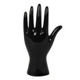 thumbnail image 2 of Palmistry Symbols Fortune Telling Statue Ceramic Hand Figurine (Black), 2 of 3