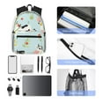 thumbnail image 6 of Daiia Cute Cows School Backpack for Men Women, Unisex Large Waterproof Bookbag Schoolbag Casual Daypack for High School/College/Teens/Travel/Work Black, 6 of 8