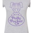 thumbnail image 3 of Polly Pocket - Logo And Doll - Junior's Fitted Graphic T-Shirt, 3 of 5