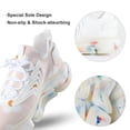 thumbnail image 7 of Frangipani, Cute, Polka Dots Walking Shoes for Men Woman Lightweight Tennis Fashion Elastic Sports Shoes Cushion Basketball Shoes, 7 of 7