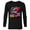 Black, variant on Disney and Pixar’s Cars Mach Speed Lightning McQueen Racing - Long Sleeve T-Shirt for Men - Customized-Athletic Heather