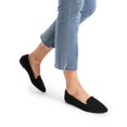 thumbnail image 2 of Zapatos planos DREAM PAIRS Talla 8.5 Negro Punta, 2 of 7