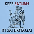 thumbnail image 3 of CafePress - White Saturnalia Tshirt T Shirt - Men's Classic Graphic T-Shirt, 3 of 4