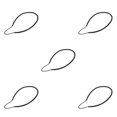 thumbnail image 3 of Wosthever Bandas de goma para pesca con lanza, eslinga de poste resistente, accesorios para peces de hielo suave, herramienta de banda, regalos, Type2 NO2, 3 of 6
