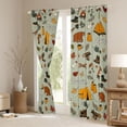 thumbnail image 3 of Erosebridal Happy Camping Adventure Black Out Curtains,Rustic Cabin Jungle Bear Curtains Pack of 2 (42x63 Each) For Kids, 3 of 7