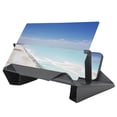 thumbnail image 2 of Amplificador de pantalla para teléfono móvil de 10 pulgadas 9D plegable con protección para los ojos, color negro, 2 of 10