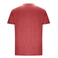 thumbnail image 5 of Men's Shirts Short Sleeve T-Shirt Casual Crew Neck Plain Tee Soft Moisture Wicking Basic Solid Color Summer Beach Tee Shirts, M, 5 of 6