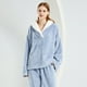 thumbnail image 2 of Conjunto de pijamas de franela Minnieouse Otoño Invierno Mujer Gris XL, 2 of 6