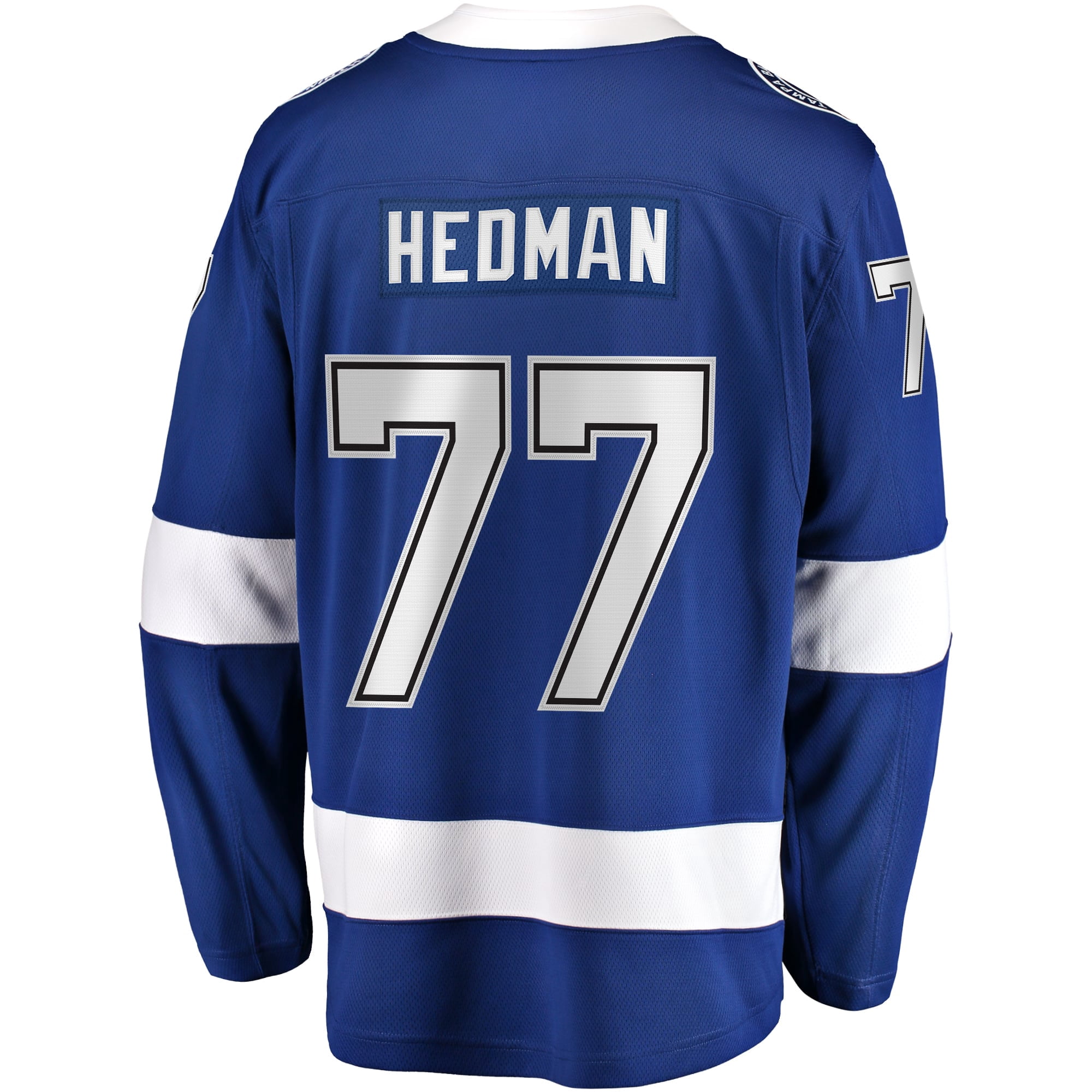 Men's Fanatics Victor Hedman Blue Tampa Bay Lightning Breakaway Jersey