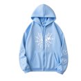 thumbnail image 2 of Ailaofu Womens Spider Web Graphic Zip Up Hoodie Oversized Goth Harajuku Jacket Y2k Grunge Aesthetic Streetwear Sweatshirt, 2 of 3