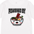 thumbnail image 4 of Inktastic Powered By Ramen Cute Noodles Boys or Girls Long Sleeve Toddler T-Shirt, 4 of 5