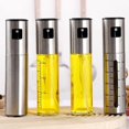 thumbnail image 2 of Botella pulverizadora de acero inoxidable de 100 ml: pulverizador de aceite de vidrio atomizado for aceites esenciales, cabello y soluciones de limpieza, 2 of 2